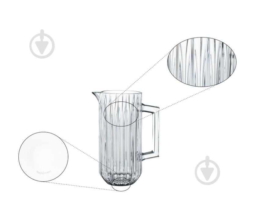 Кувшин Nachtmann Jules 1135 мл - фото 3