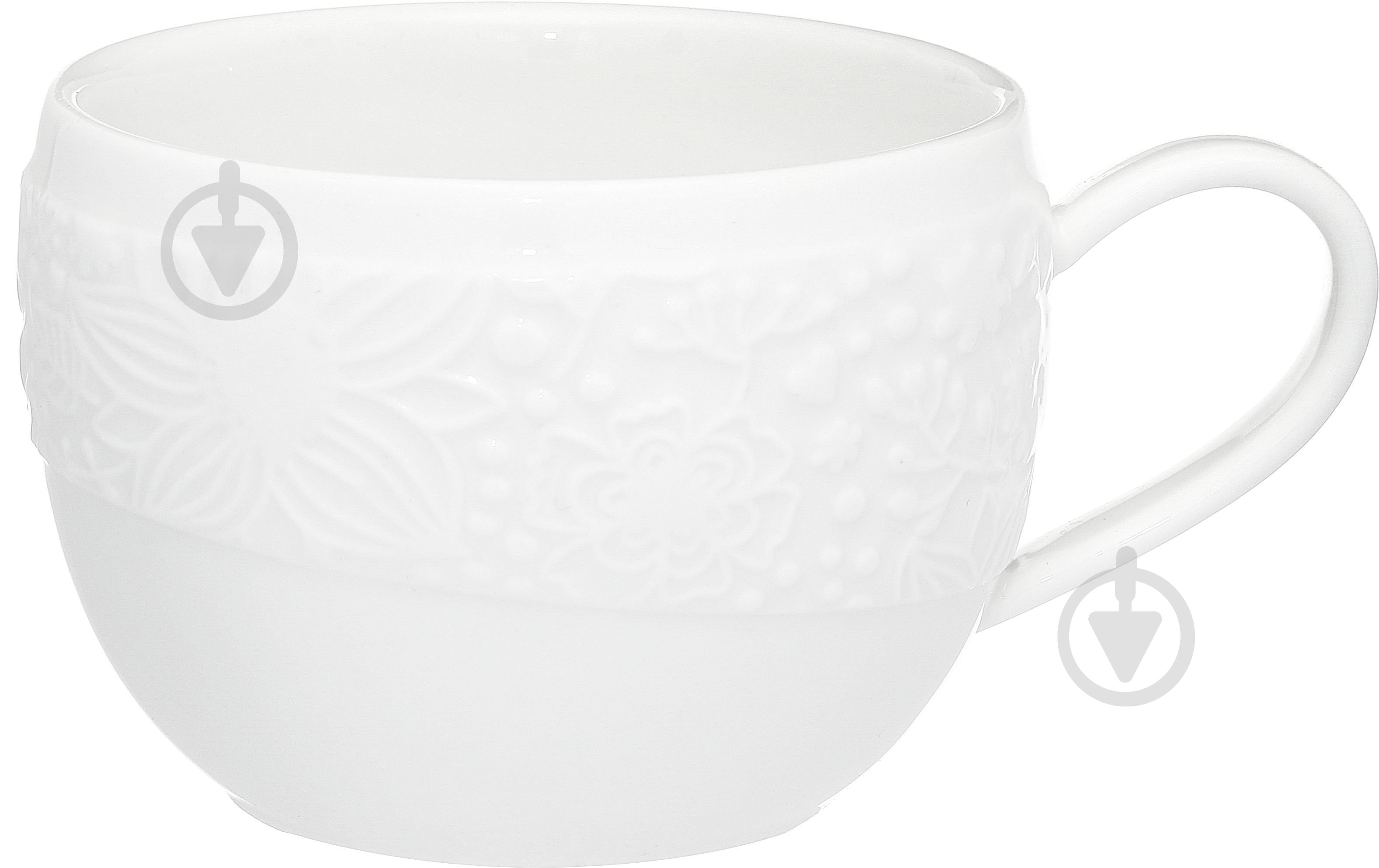 Чашка с блюдцем Krauff Lacy 120 мл 21-252-075 - фото 2