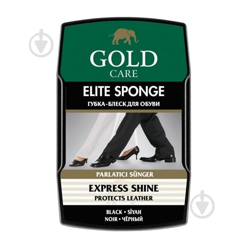 Губка-блиск GoldCare Elite чорний - фото 1