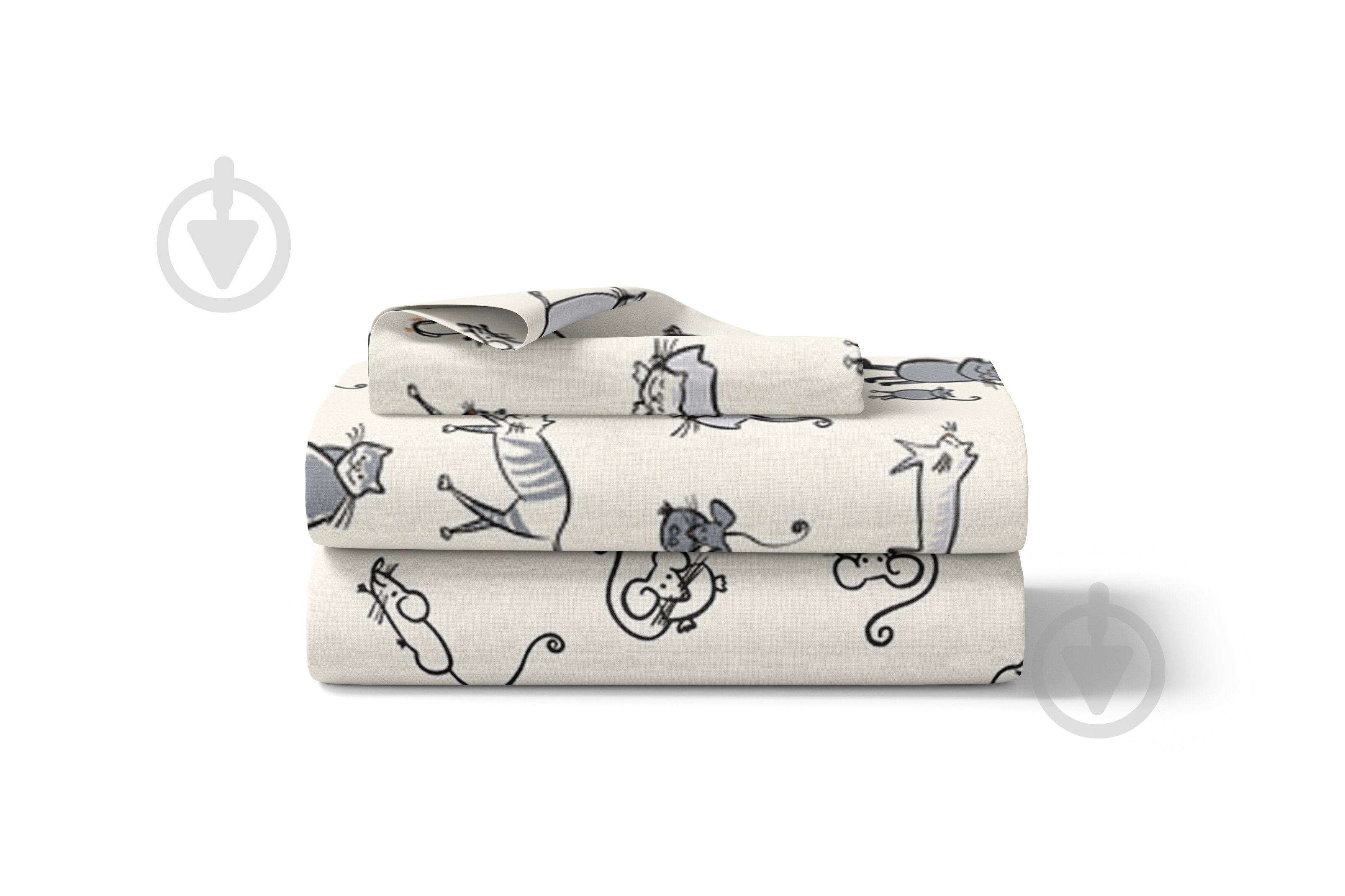 Комплект постельного белья 1.5 CAT STORY мультиколор Luna - фото 3 Комплект постельного белья 1.5 CAT STORY мультиколор Luna - фото 3