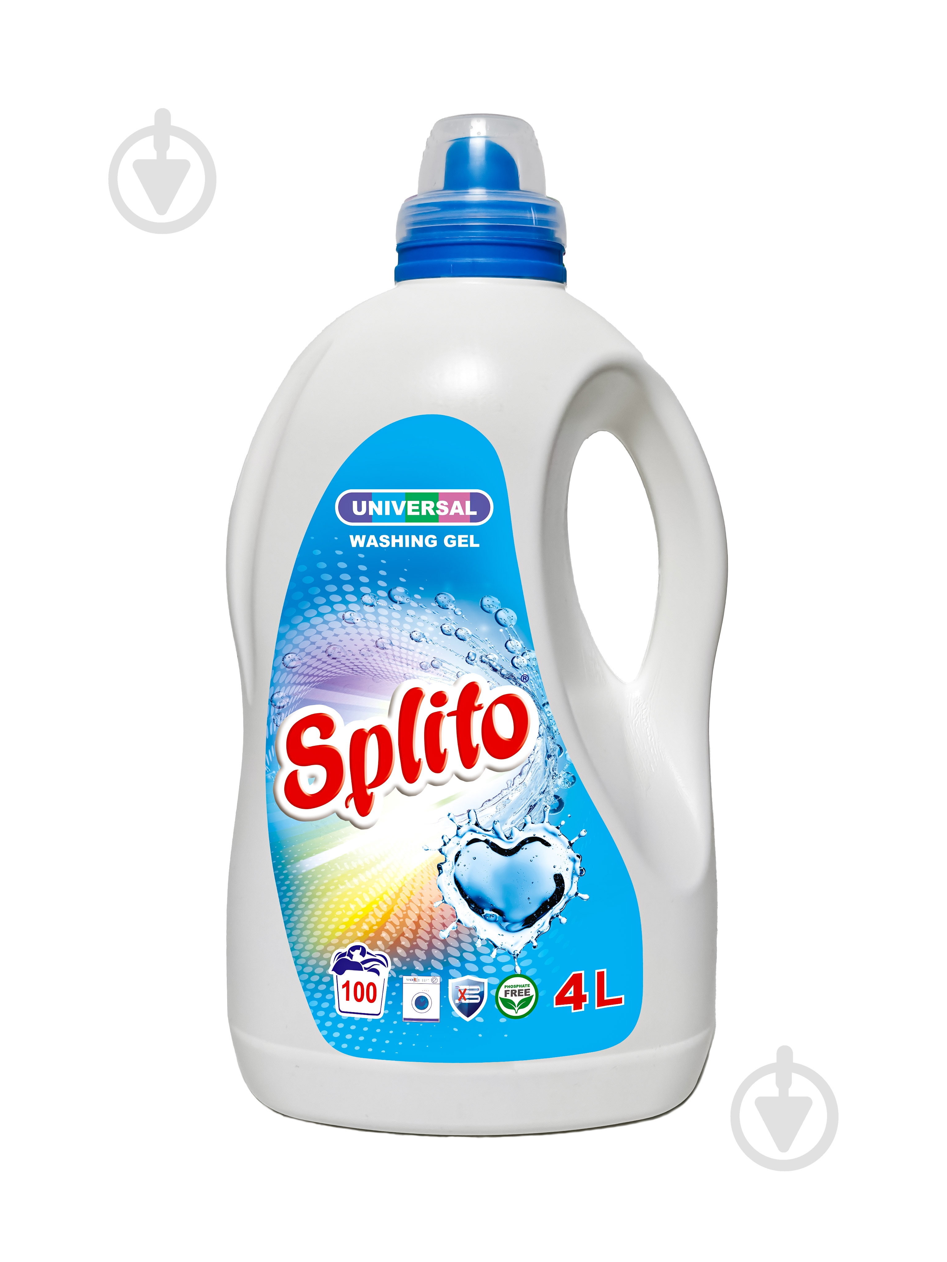 Гель для машинной и ручной стирки Splito Universal 4 л - фото 1