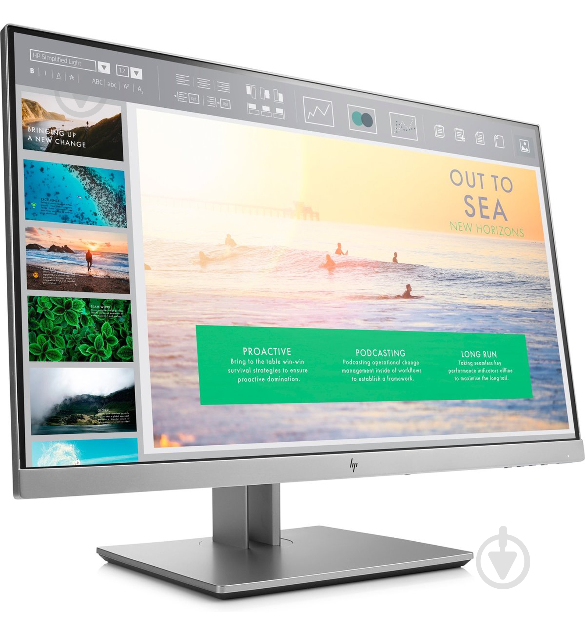 Монитор HP EliteDisplay E230t 23" (1FH46AA) - фото 2