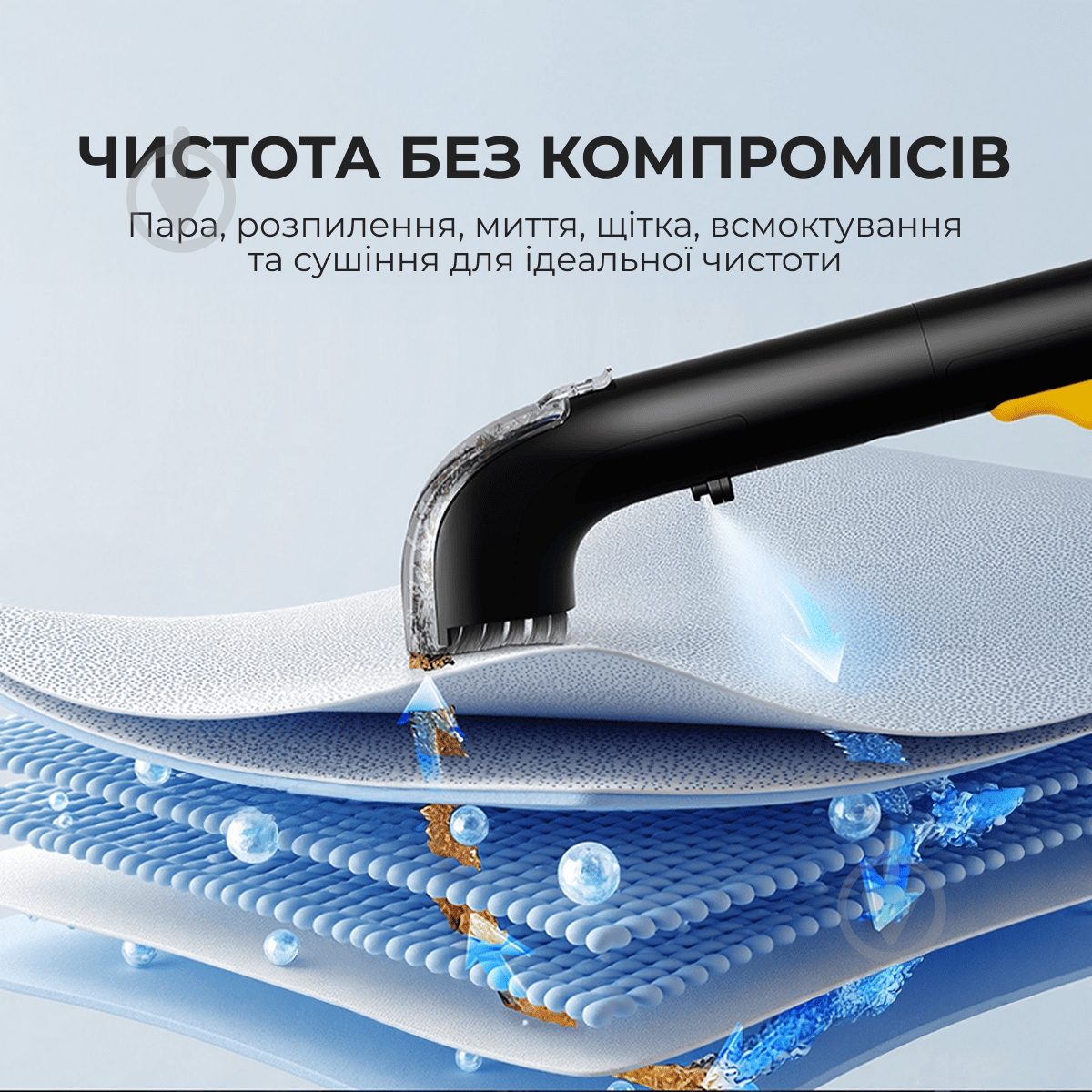 Пилосос миючий Deerma DEM-BY200S grey - фото 7