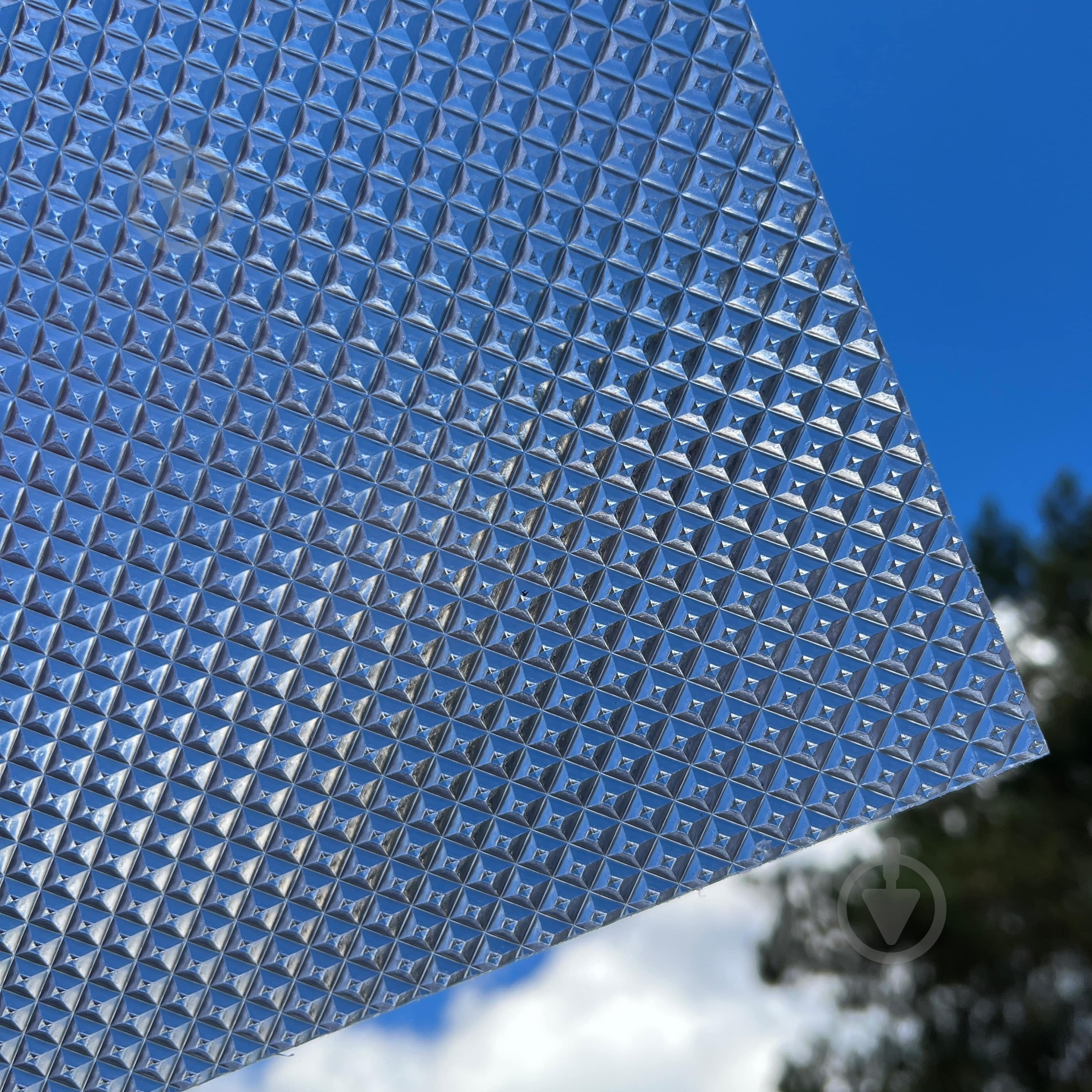 Оргстекло 595х595х2,4 мм призма дизайн 23 - фото 1