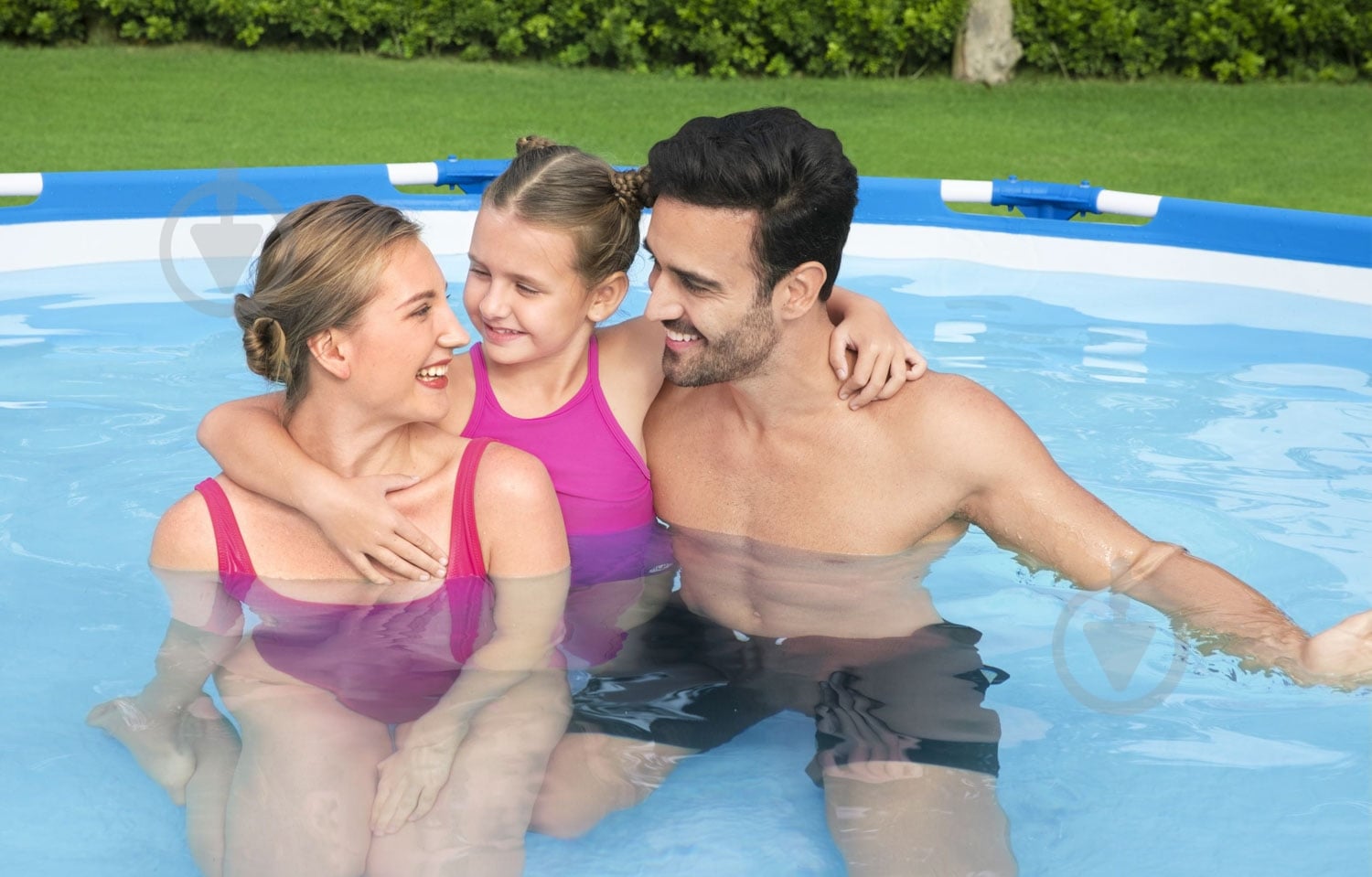 Басейн каркасний Bestway 396x84 см (5612E) з фільтр-насосом - фото 9