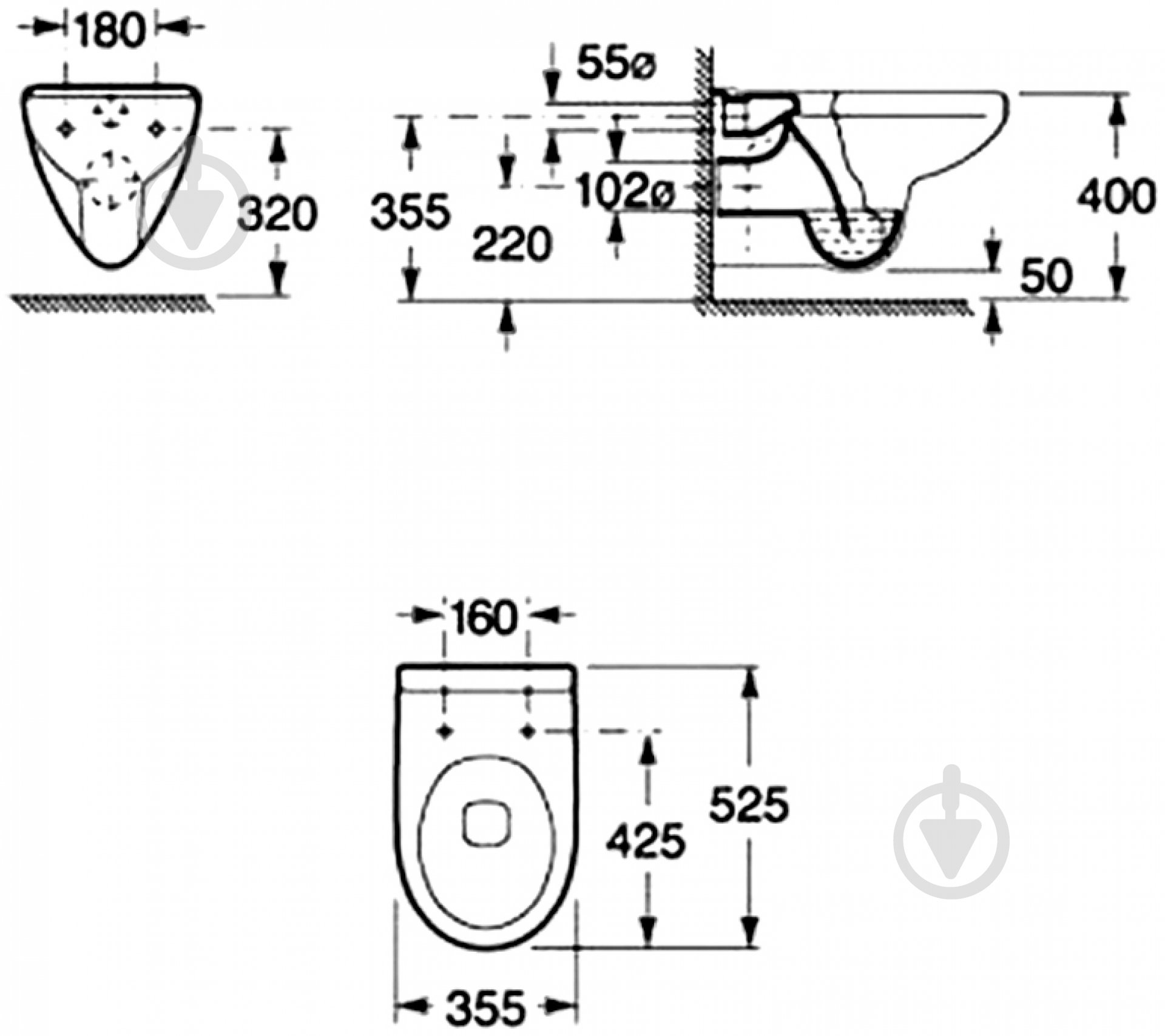 Комплект инсталляции ROCA Active + Dama Senso 89009000S - фото 4