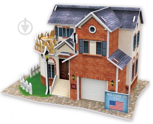 3D-пазл CubicFun США: Вилла W3121h - фото 1