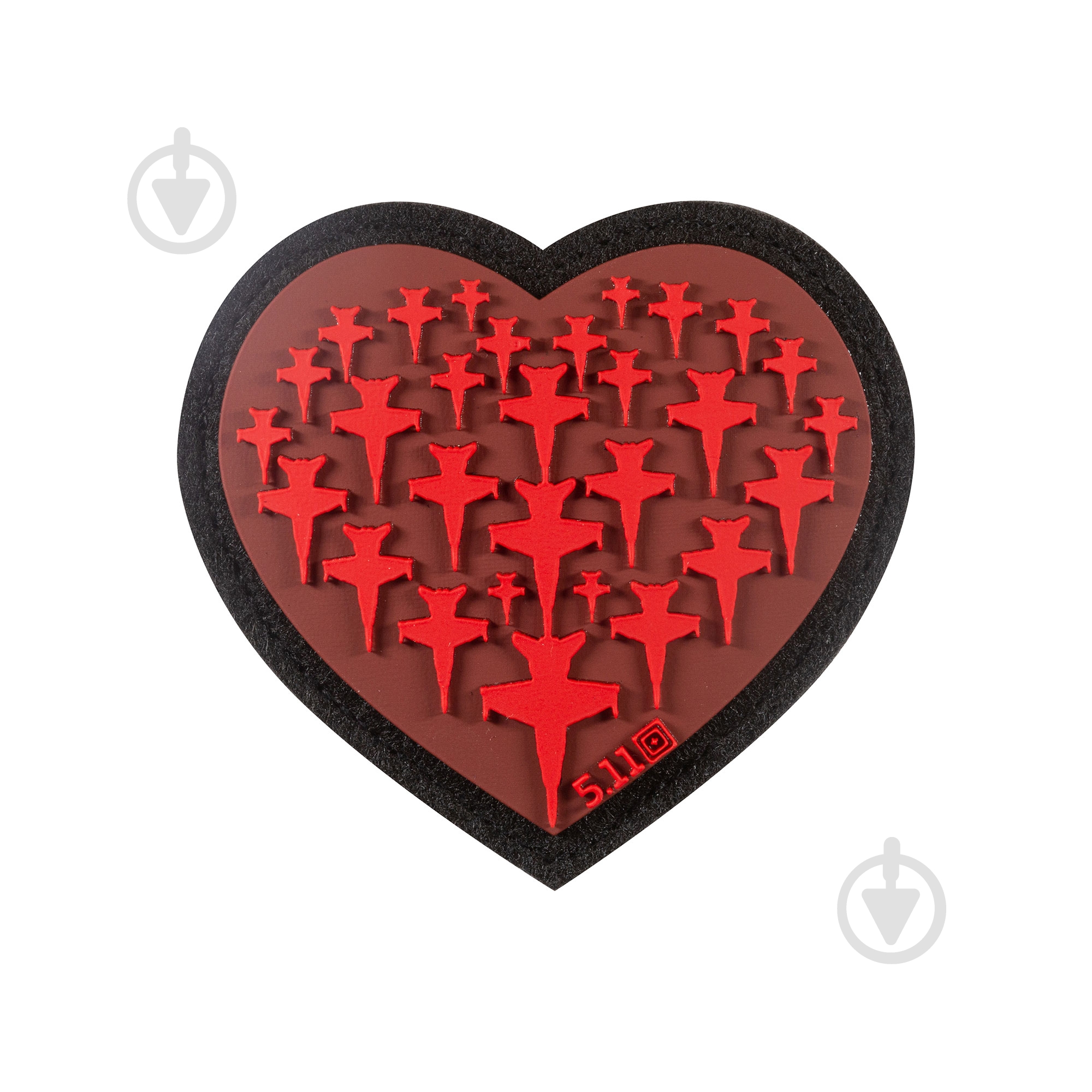 Шеврон 5.11 Tactical AIRPLANE HEART PATCH - фото 1