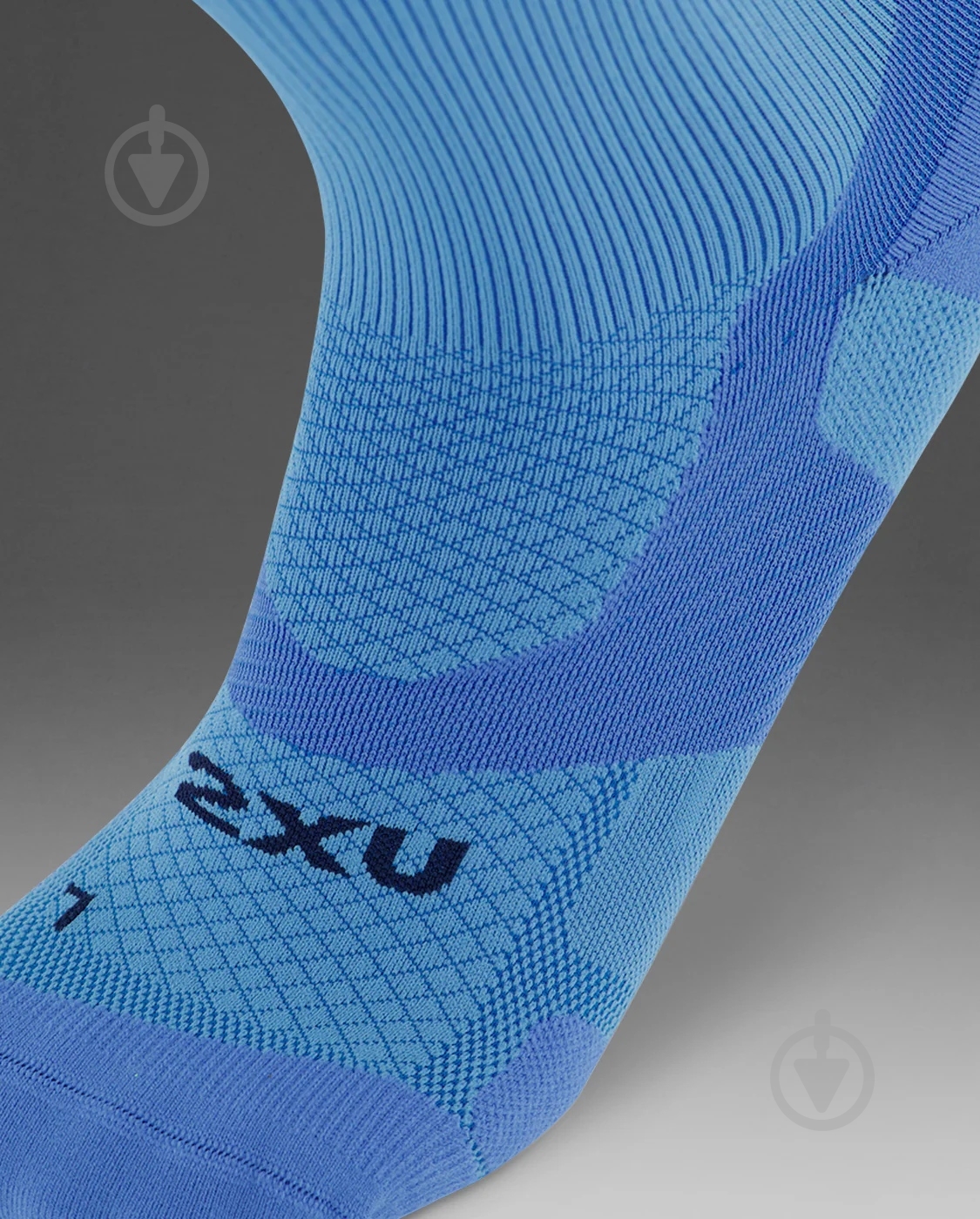 Шкарпетки 2XU Vectr Light Cushion Crew Socks UA7005e_AZB/SUF синій - фото 3