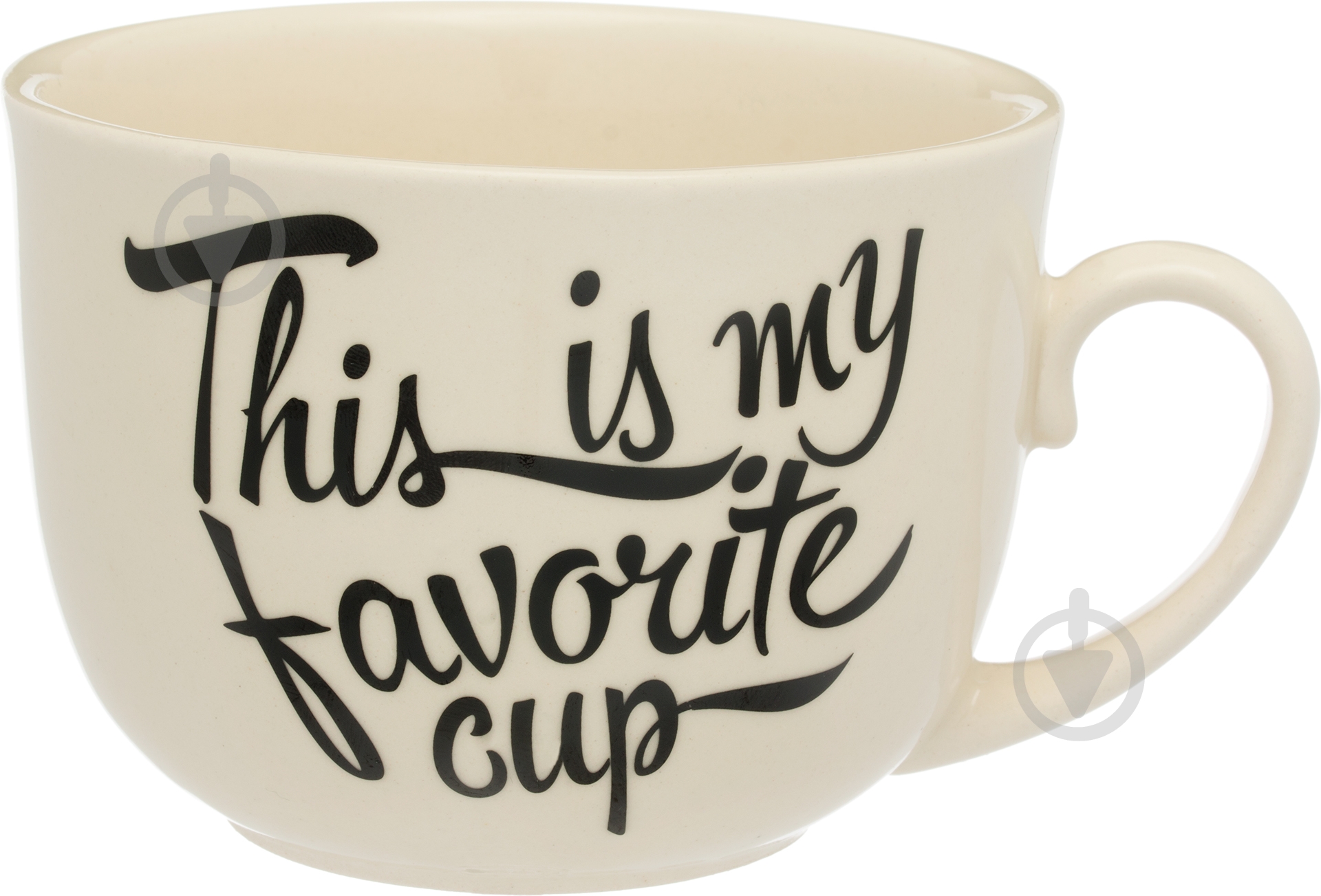 Чашка Favorite cup 500 мл белая - фото 1