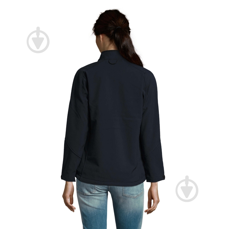 Куртка женская демисезонная Sol's Софтшелл Roxy 46800232 р.L синяя - фото 2 Куртка женская демисезонная Sol's Софтшелл Roxy 46800232 р.L синяя - фото 2