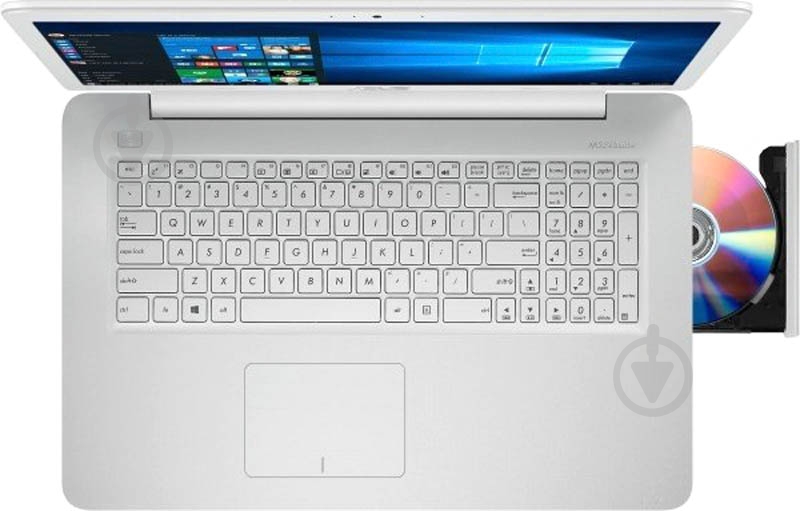 Ноутбук Asus X756UQ-TY274D 17,3" (90NB0C32-M03040) white - фото 5