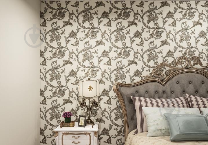 Шпалери вінілові гарячого тиснення Vinil Мірелла декор ТФШ1-1271 1,06x10,05 м - фото 2