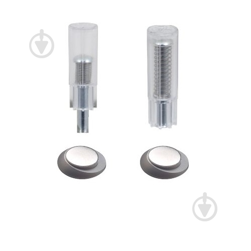 Стопор скрытый Modello2 Vitrum Space магнитный серый - фото 1