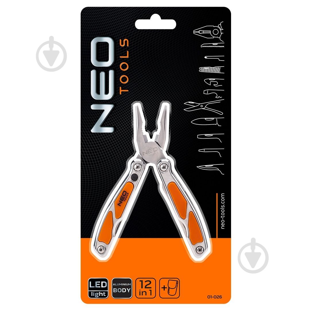 Мультитул NEO tools 11 елементів 01-028 - фото 1