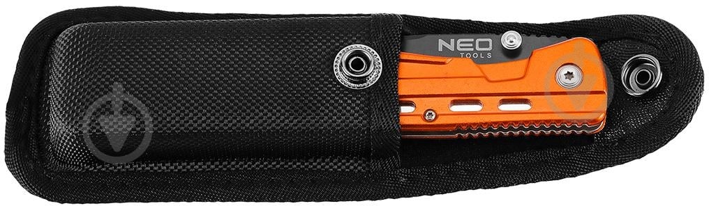 Нож NEO tools складывающийся с фиксатором 63-026 - фото 7