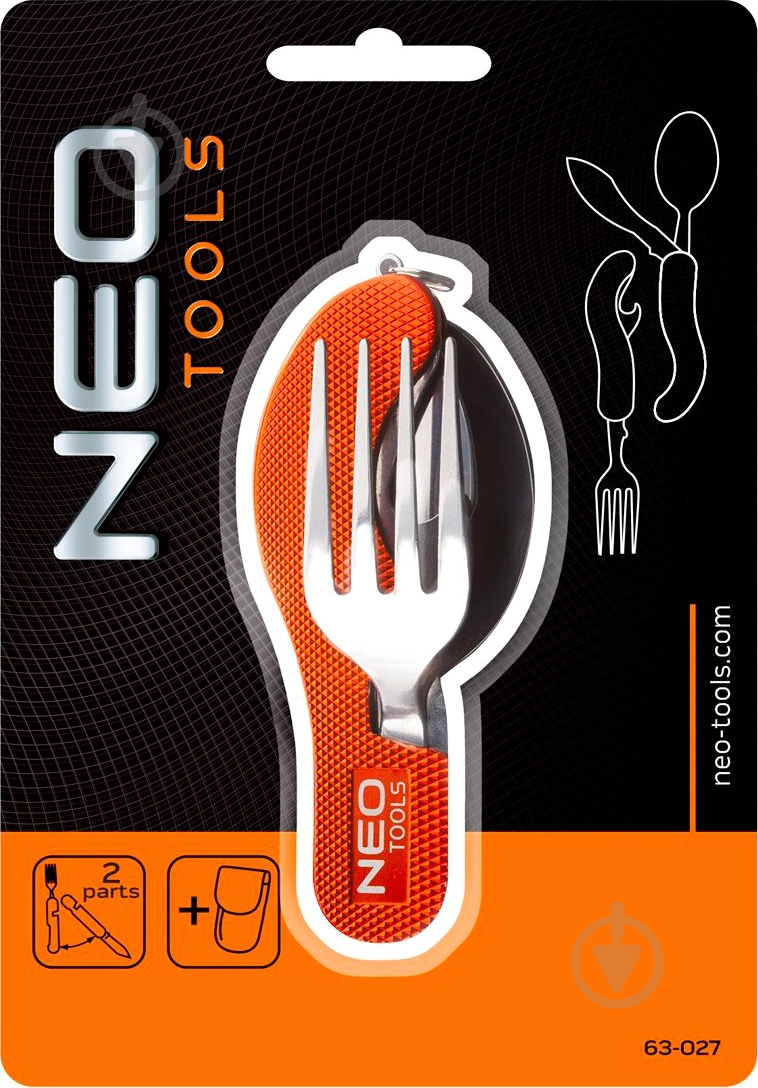 Набор NEO tools Многофункциональный инструмент, складной туристический 63-027 - фото 2