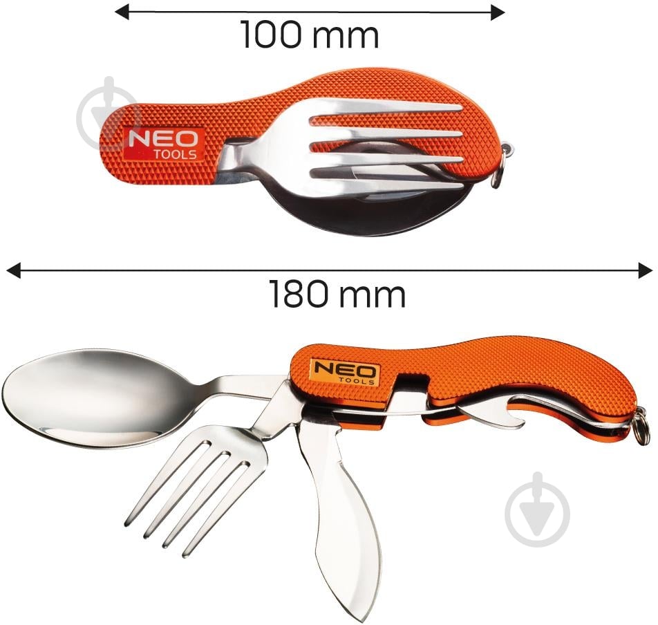 Набір NEO tools Багатофункціональний інструмент, складний туристичний 63-027 - фото 4