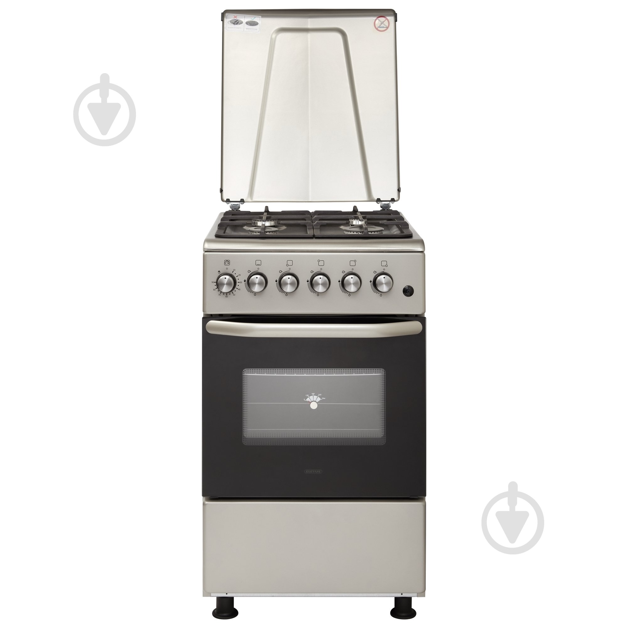 Плита газовая Eleyus CAST 5001 CF IS+GR - фото 1 Плита газовая Eleyus CAST 5001 CF IS+GR - фото 1