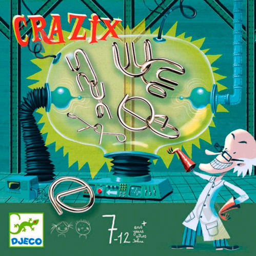 Игра настольная Djeco Кразикс DJ08463 - фото 1 Игра настольная Djeco Кразикс DJ08463 - фото 1