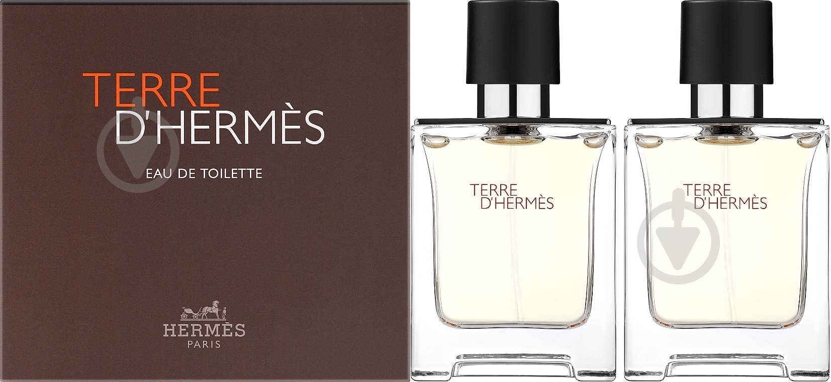 Туалетная вода Hermes Terre D'Hermes Duo 100 мл - фото 1
