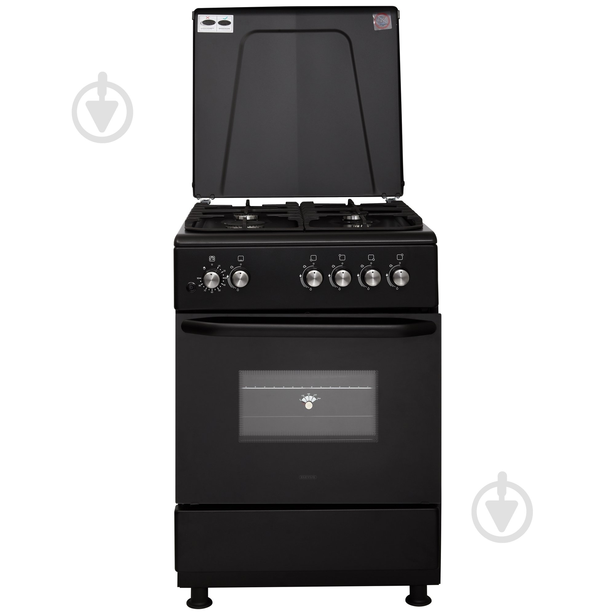 Плита газовая Eleyus CAST 6001 CF BL - фото 1 Плита газовая Eleyus CAST 6001 CF BL - фото 1