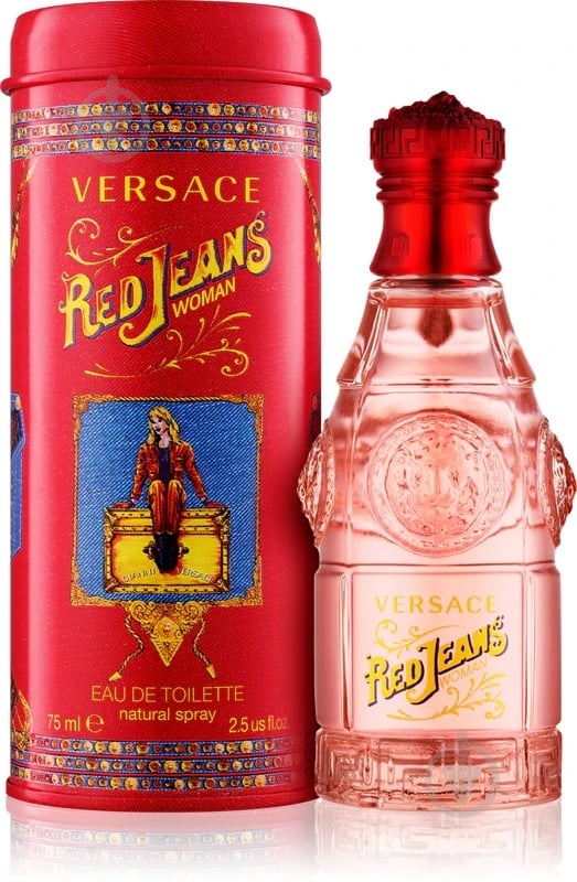 Туалетная вода Versace Red Jeans 75 мл - фото 1 Туалетная вода Versace Red Jeans 75 мл - фото 1