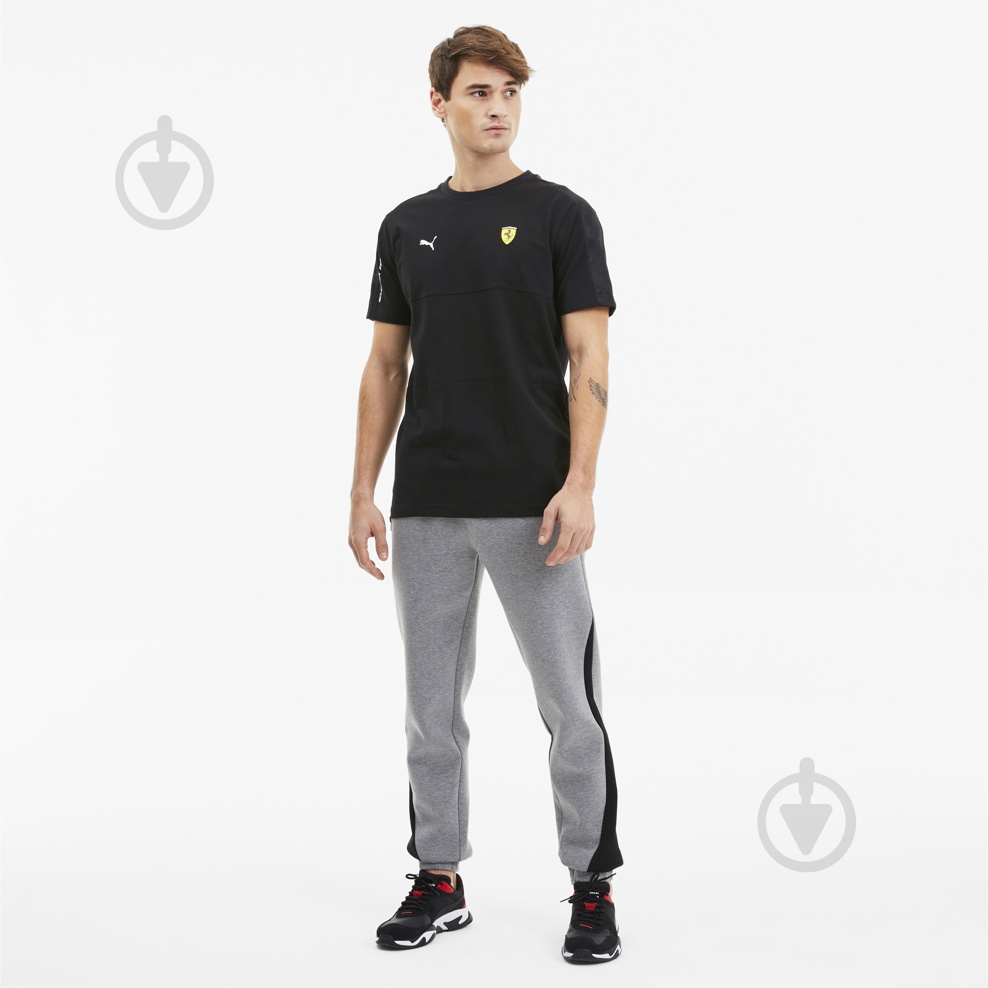 Футболка Puma SF T7 Tee 59614302 р.S черный - фото 5 Футболка Puma SF T7 Tee 59614302 р.S черный - фото 5