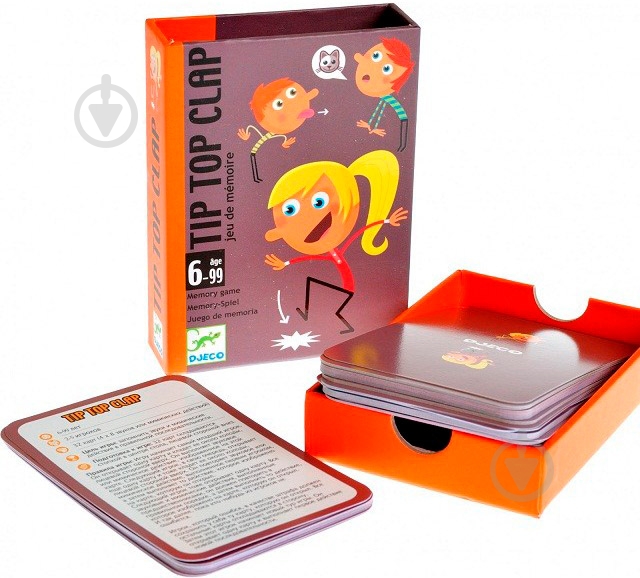 Игра настольная Djeco Тип-топ-хлоп DJ05120 - фото 1