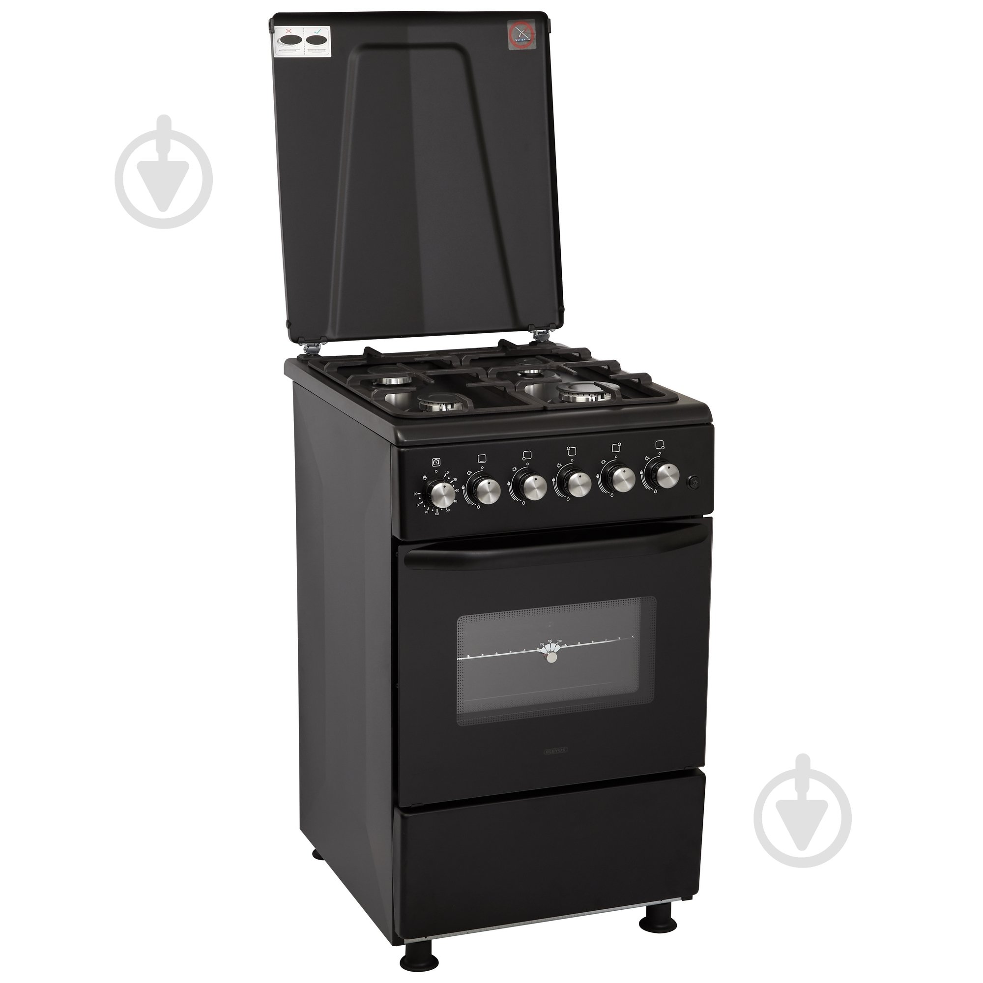 Плита газовая Eleyus CAST 5001 CF BL - фото 2 Плита газовая Eleyus CAST 5001 CF BL - фото 2