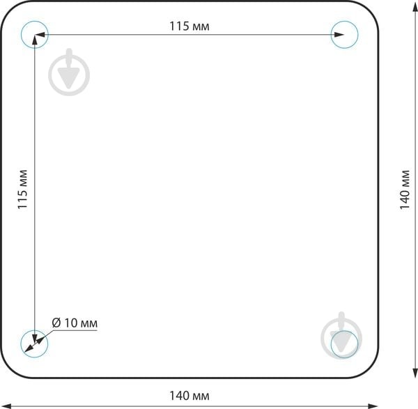 ВИТРИНА! Фонарный столб Strotskis 1550 Techno E27 60 Вт IP54 черный - фото 5