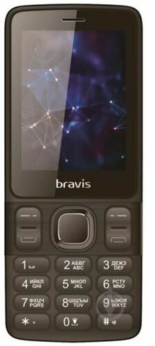 Мобильный телефон Bravis C240 Middle DS black - фото 1