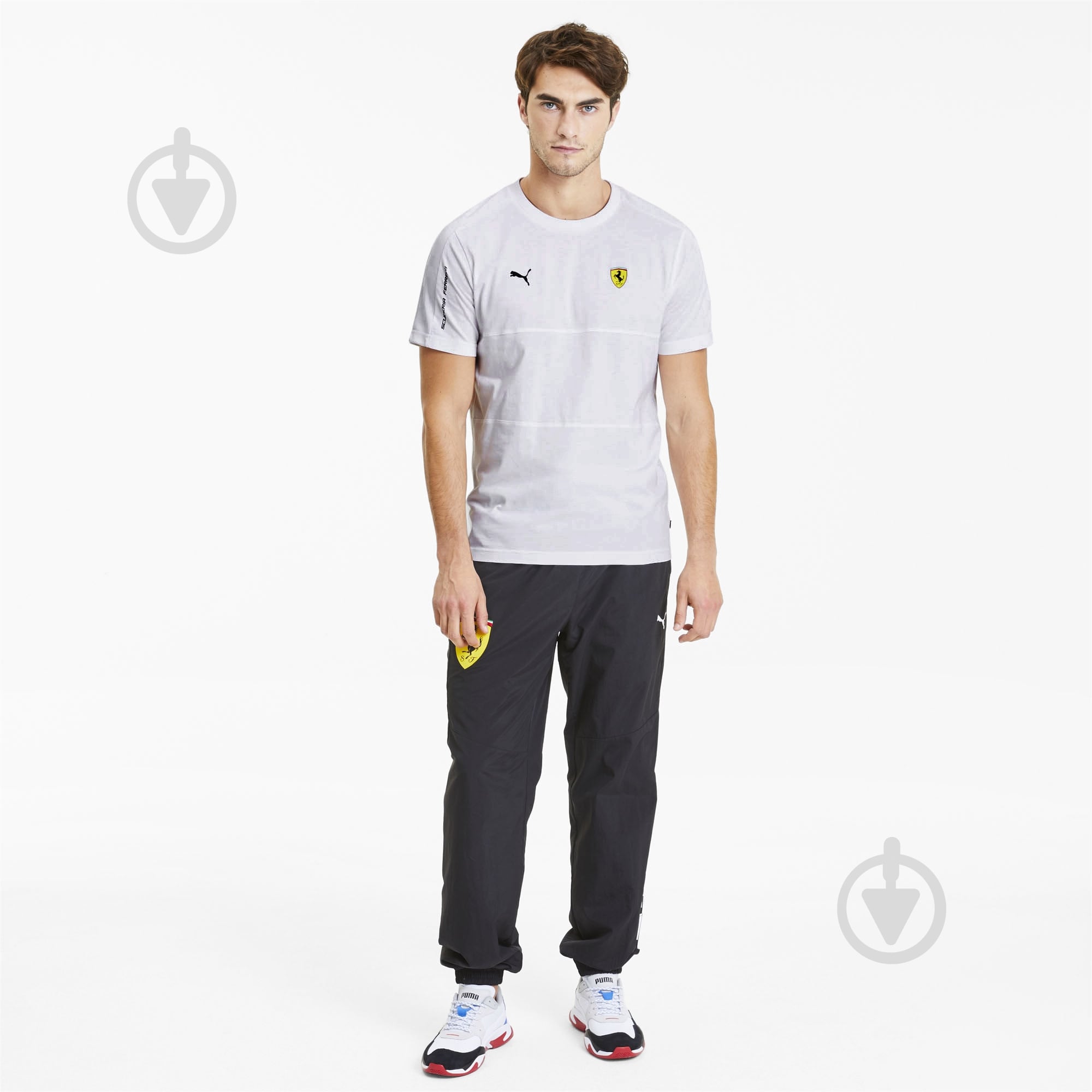 Футболка Puma SF T7 Tee 59614305 р.L белый - фото 5