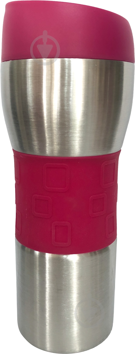 Термочашка Smart Kitchen by Flamberg Flora purple 400 мл - фото 1