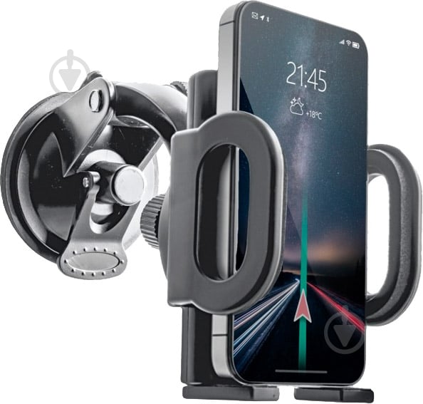 Автотримач Defender чорний - фото 2 Автотримач Defender чорний - фото 2