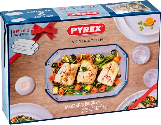 Набор форм для выпекания Pyrex Inspiration 2 шт (913S037) - фото 3