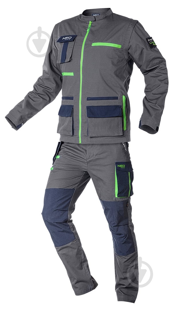 Куртка рабочая NEO tools Premium р. L 81-217 синий - фото 13
