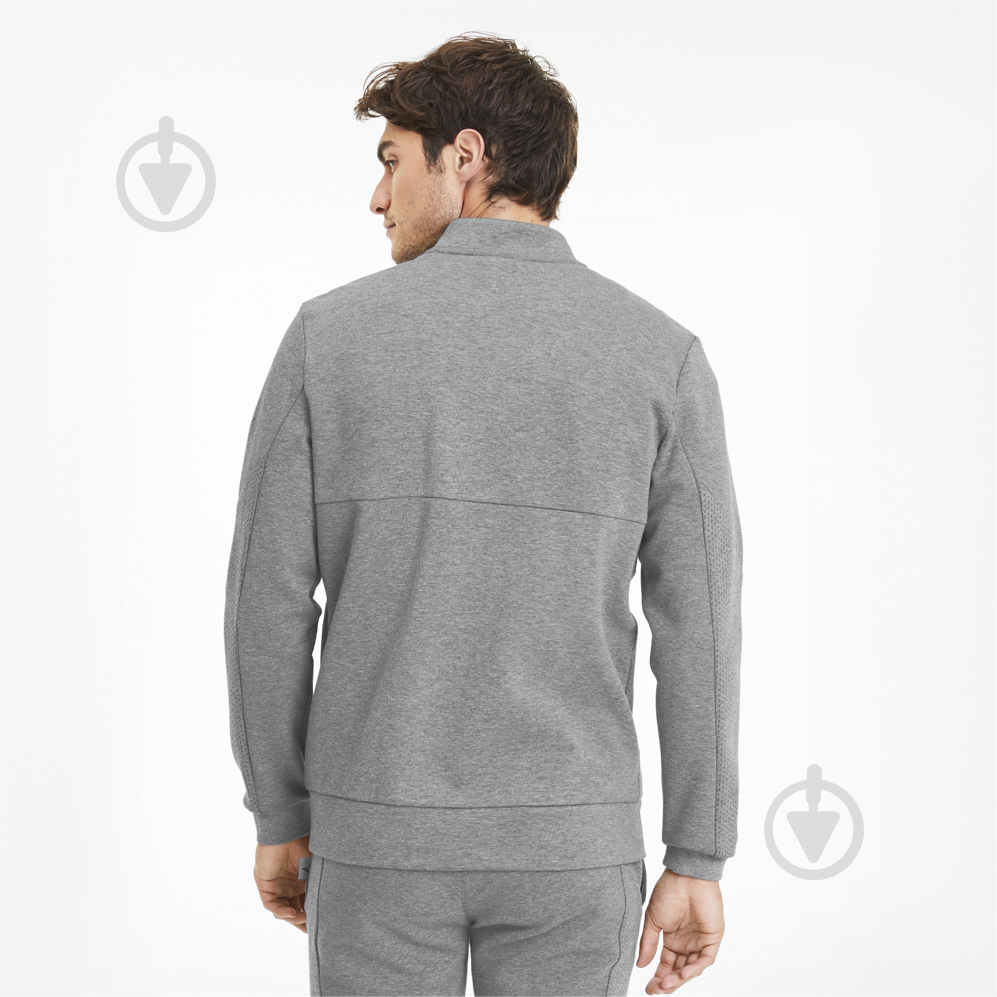 Джемпер Puma MAPM SWEAT JACKET 59617503 р. S серый - фото 4 Джемпер Puma MAPM SWEAT JACKET 59617503 р. S серый - фото 4