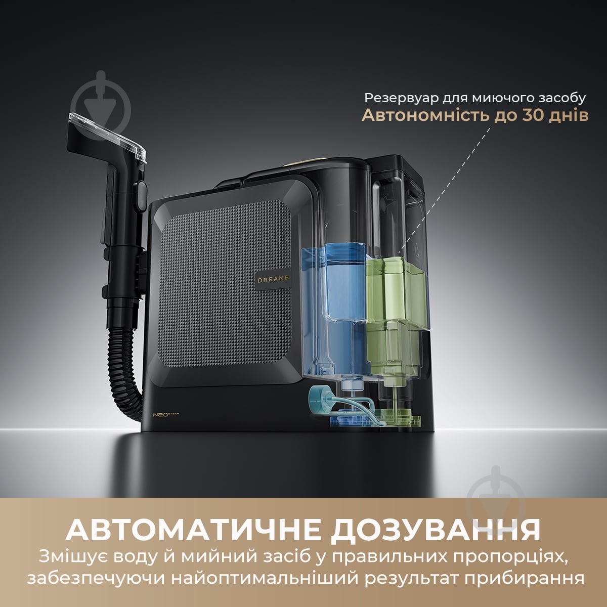 Пылесос моющий DREAME N20 Steam black - фото 11