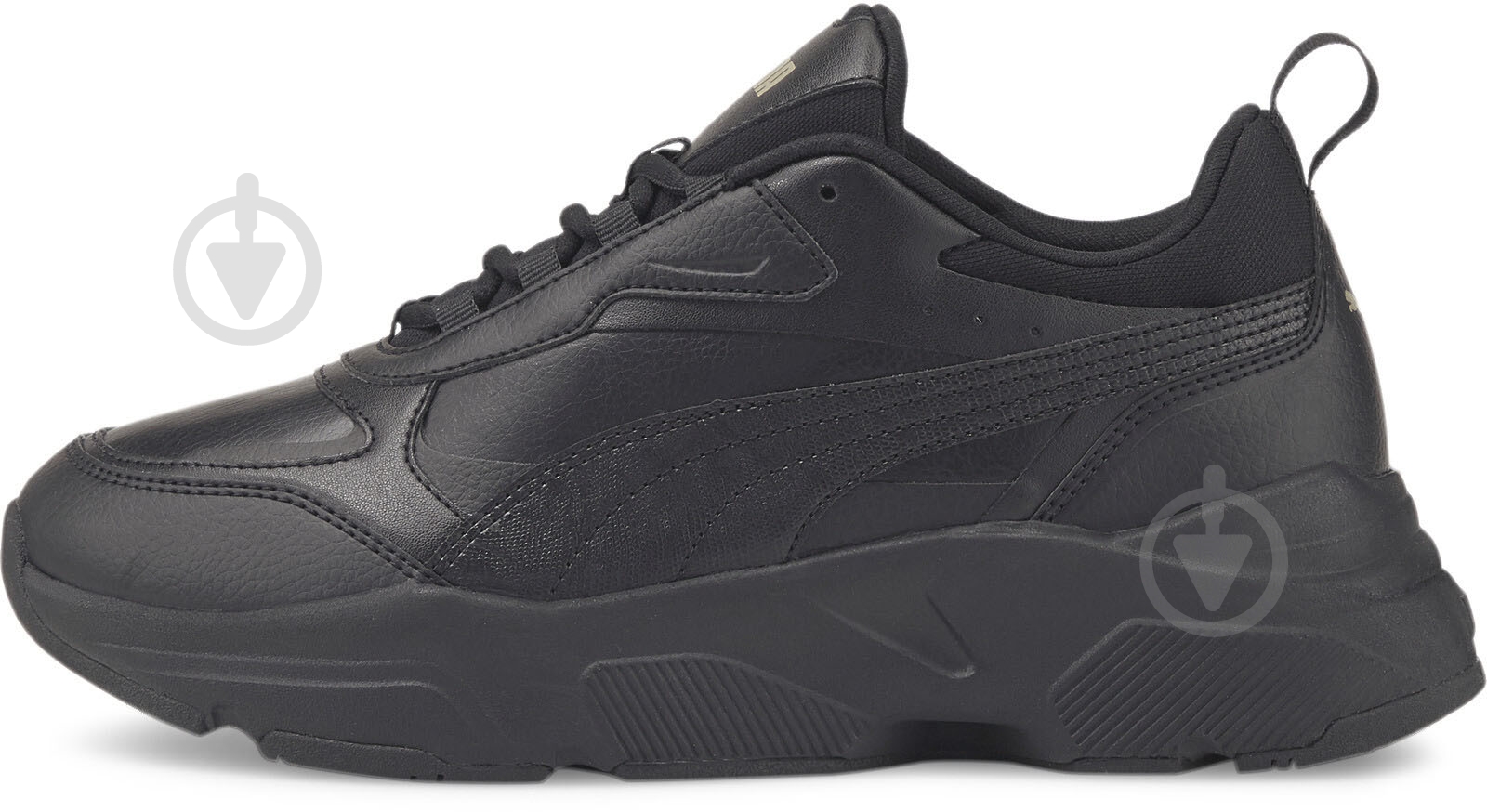 Кросівки жіночі Puma CASSIA SL PUMA BLACK-PUMA BLACK-PUMA TEA 38527902 р.35,5 чорні - фото 1