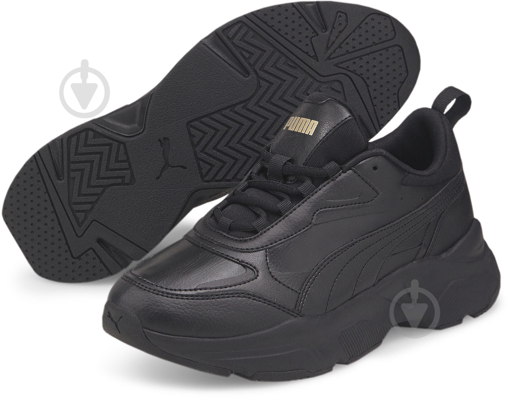 Кросівки жіночі Puma CASSIA SL PUMA BLACK-PUMA BLACK-PUMA TEA 38527902 р.35,5 чорні - фото 3