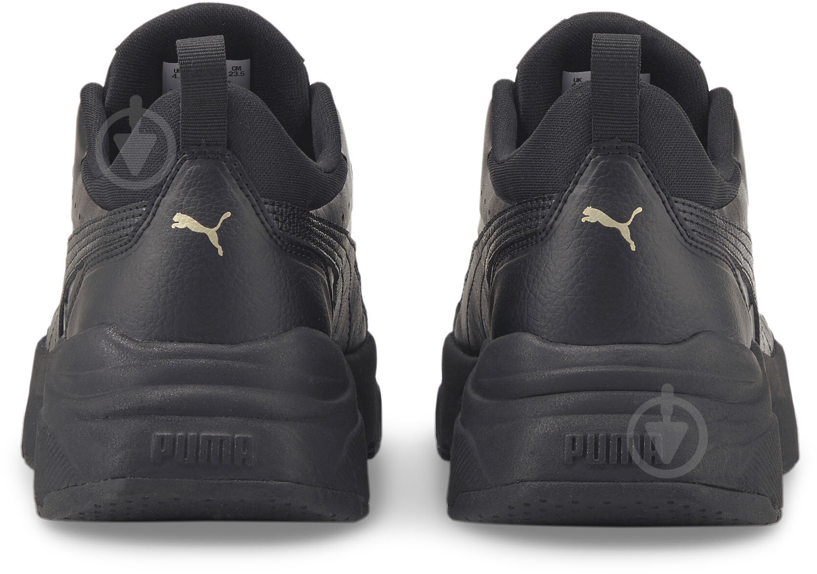 Кросівки жіночі Puma CASSIA SL PUMA BLACK-PUMA BLACK-PUMA TEA 38527902 р.35,5 чорні - фото 4