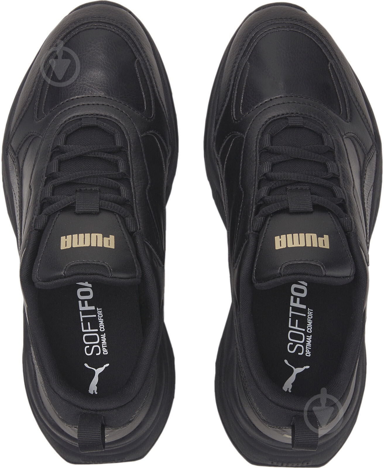 Кросівки жіночі Puma CASSIA SL PUMA BLACK-PUMA BLACK-PUMA TEA 38527902 р.35,5 чорні - фото 5