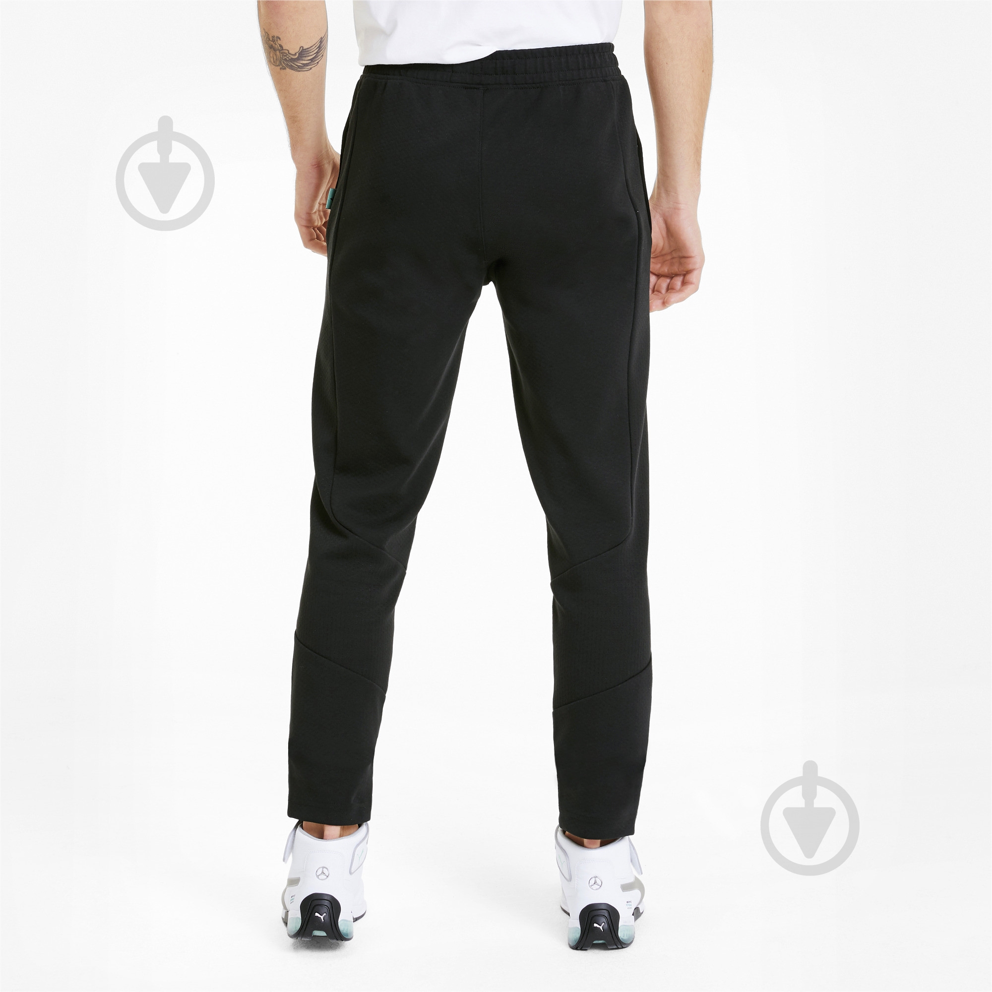 Брюки Puma MAPM SWEAT PANTS 59617601 р. S черный - фото 4 Брюки Puma MAPM SWEAT PANTS 59617601 р. S черный - фото 4