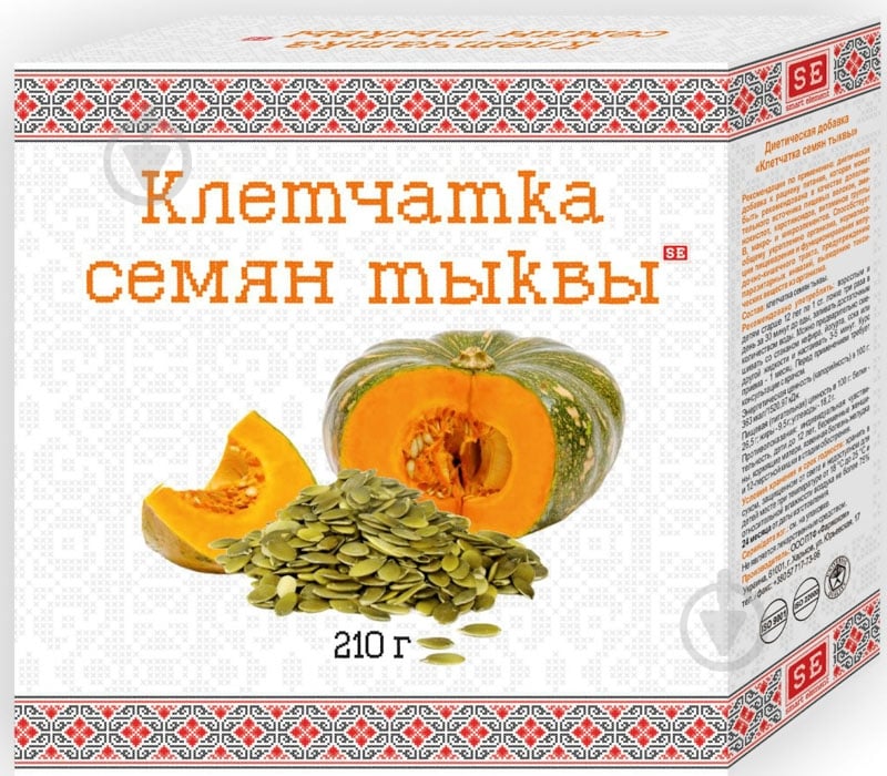 Добавка диетическая Farmakom клетчатка семян тыквы 210 г - фото 1