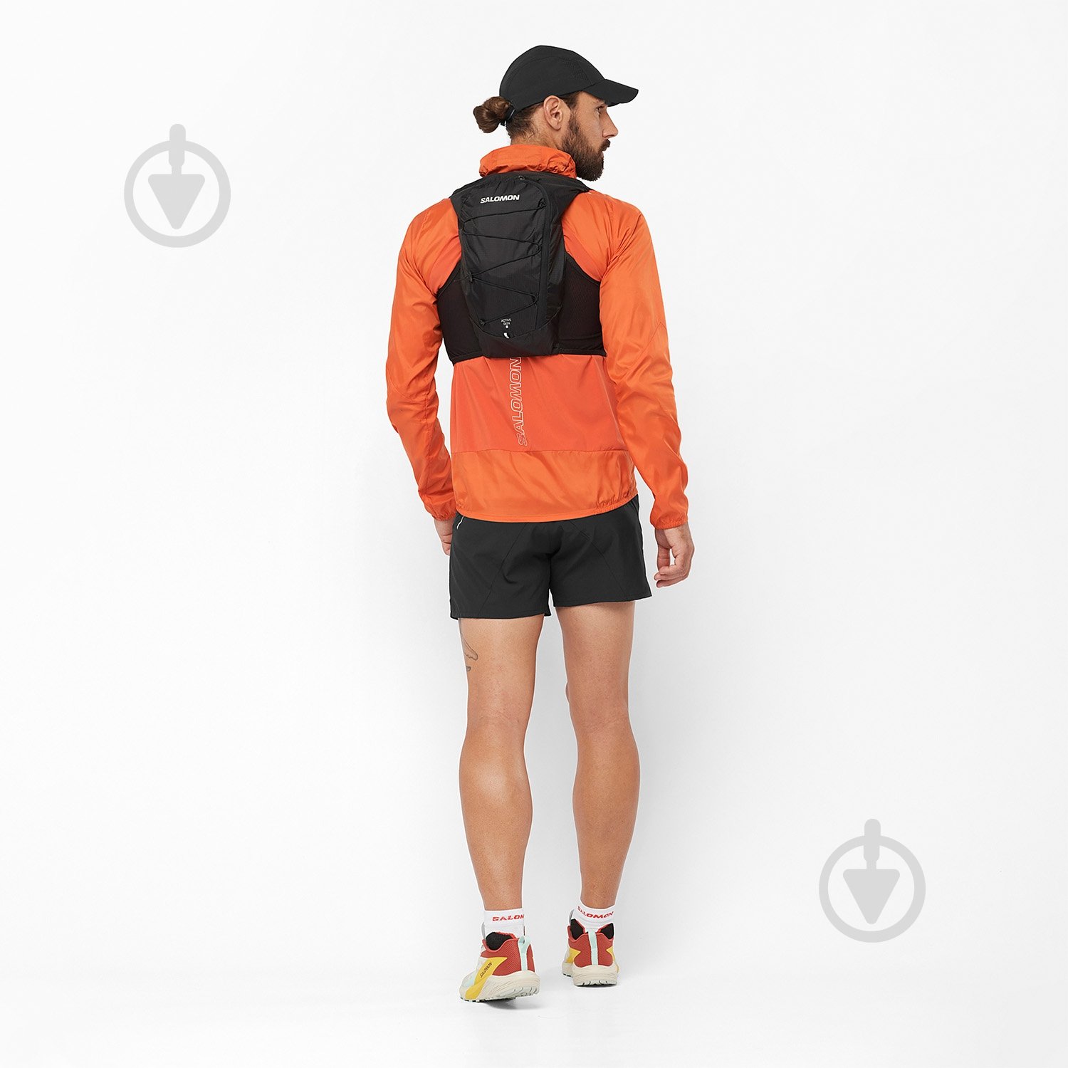 新品未使用 SALOMON ACTIVE SKIN 8 with FRASK M SALOMON サロモン 陸上/ランニング バックパック ACTIVE SKIN 8