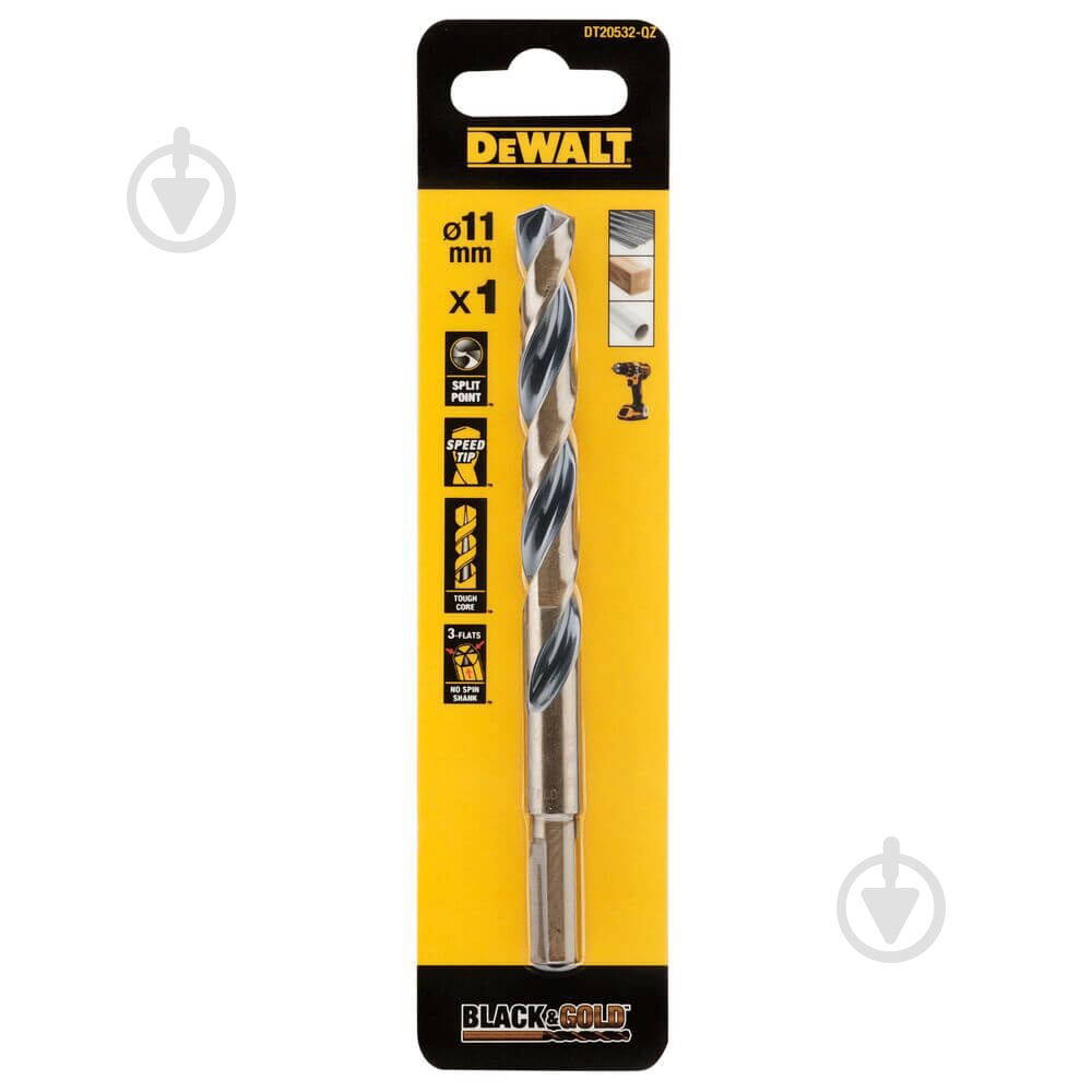 Сверло DeWalt DT20532 - фото 1 Сверло DeWalt DT20532 - фото 1