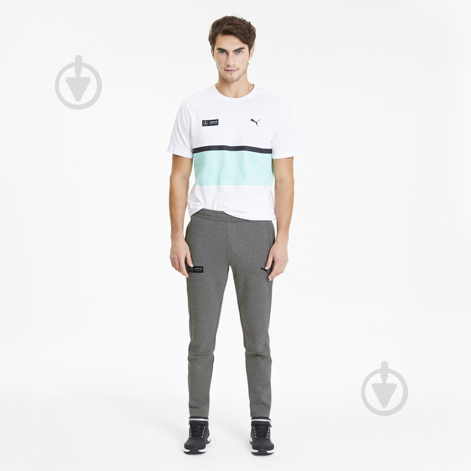 Штани Puma MAPM SWEAT PANTS 59617603 р. M сірий - фото 5