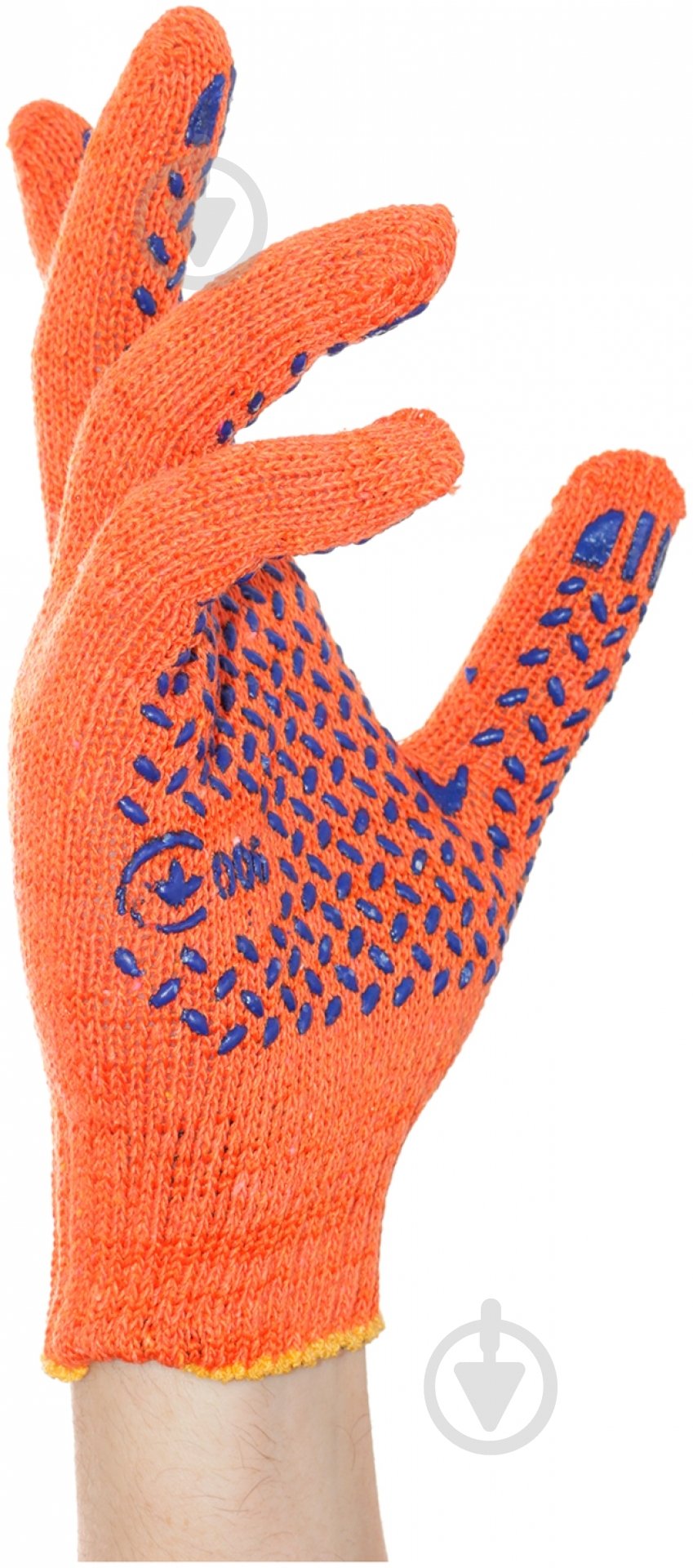 Перчатки MasterOK 3D MASTER-60TО трикотажные с покрытием ПВХ точка XL (10) - фото 1