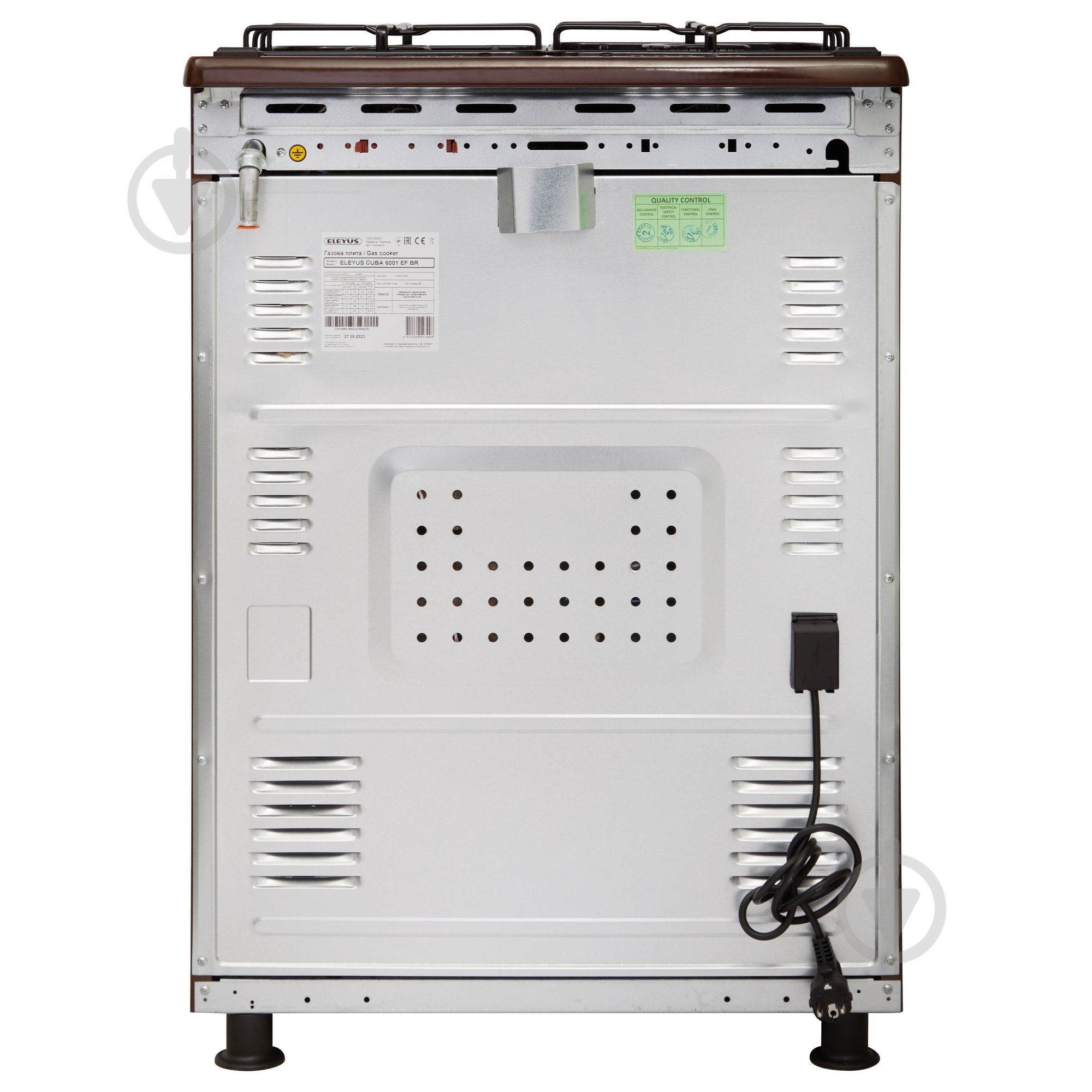 Плита газовая Eleyus CUBA 6001 EF BR - фото 10 Плита газовая Eleyus CUBA 6001 EF BR - фото 10